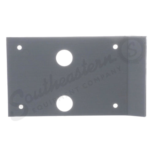 73342551 - OEM POLY SKID SHOE REAR LEFT END 5 1/2IN X 9IN X 1/4IN SILVER - CASE CONSTRUCTION