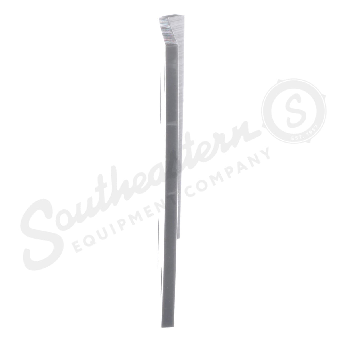 73342551 - OEM POLY SKID SHOE REAR LEFT END 5 1/2IN X 9IN X 1/4IN SILVER - CASE CONSTRUCTION