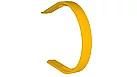73342930 - OEM POLY PICKUP BAND FOR SQUARE BALER YELLOW - CASE CONSTRUCTION