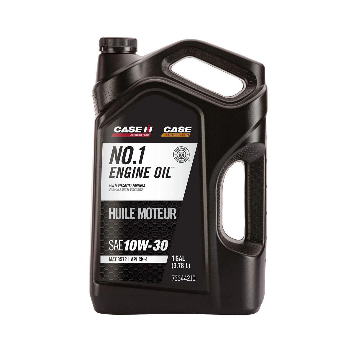 73344210 - OEM ENGINE OIL SAE 10W-30 API 4 MAT 3572 1 GAL./3.78L - CASE CONSTRUCTION