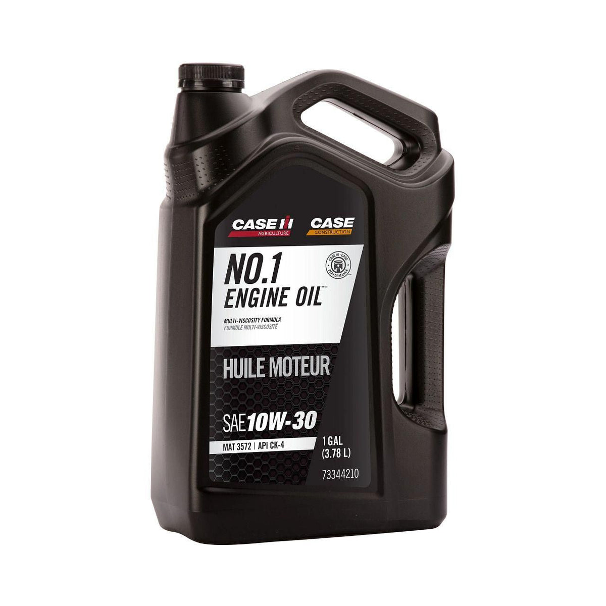 73344210 - OEM ENGINE OIL SAE 10W-30 API 4 MAT 3572 1 GAL./3.78L - CASE CONSTRUCTION