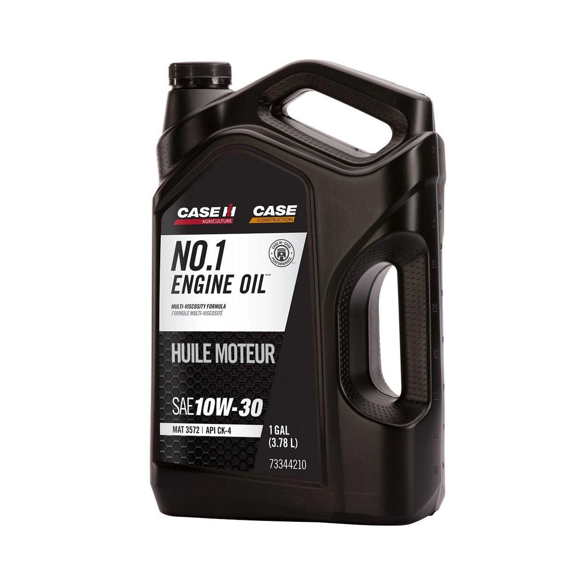 73344210 - OEM ENGINE OIL SAE 10W-30 API 4 MAT 3572 1 GAL./3.78L - CASE CONSTRUCTION