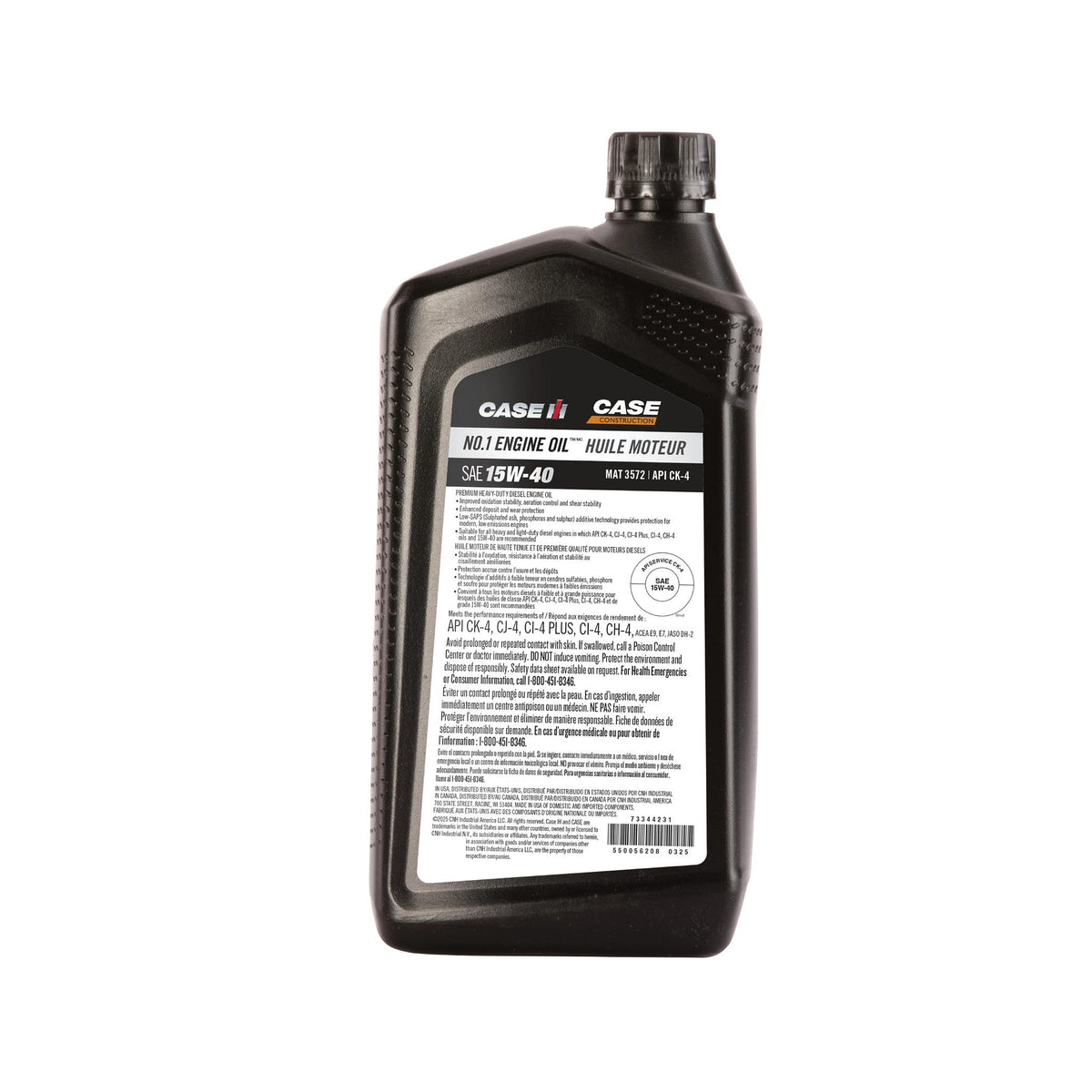 73344231 - OEM OIL ENGINE - CASE CONSTRUCTION