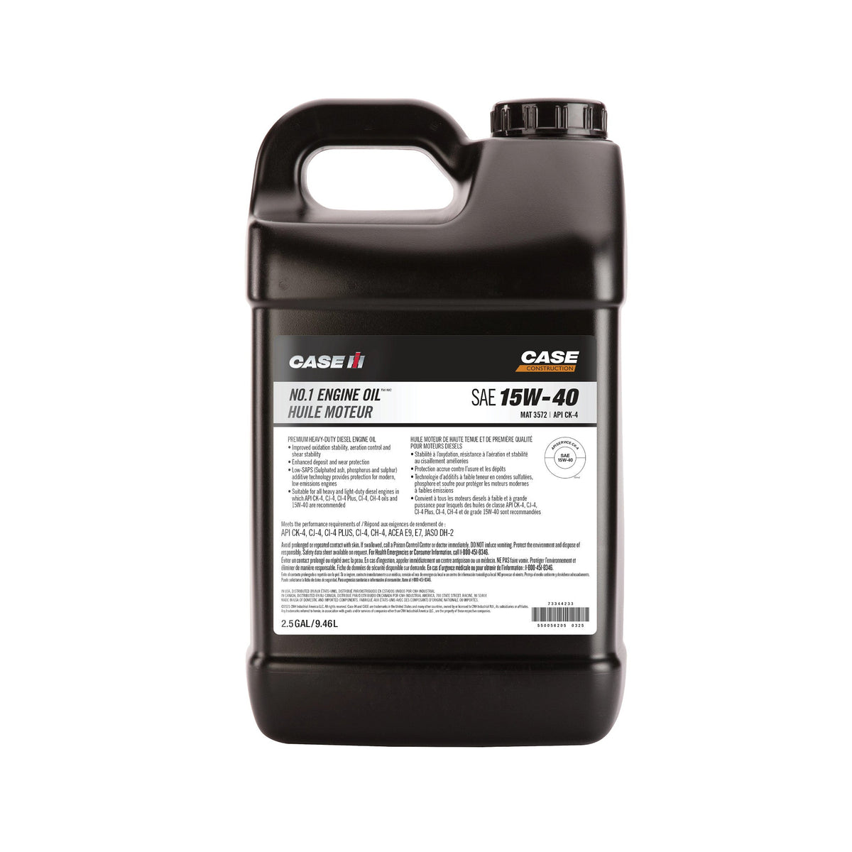 73344233 - OEM OIL ENGINE - CASE CONSTRUCTION