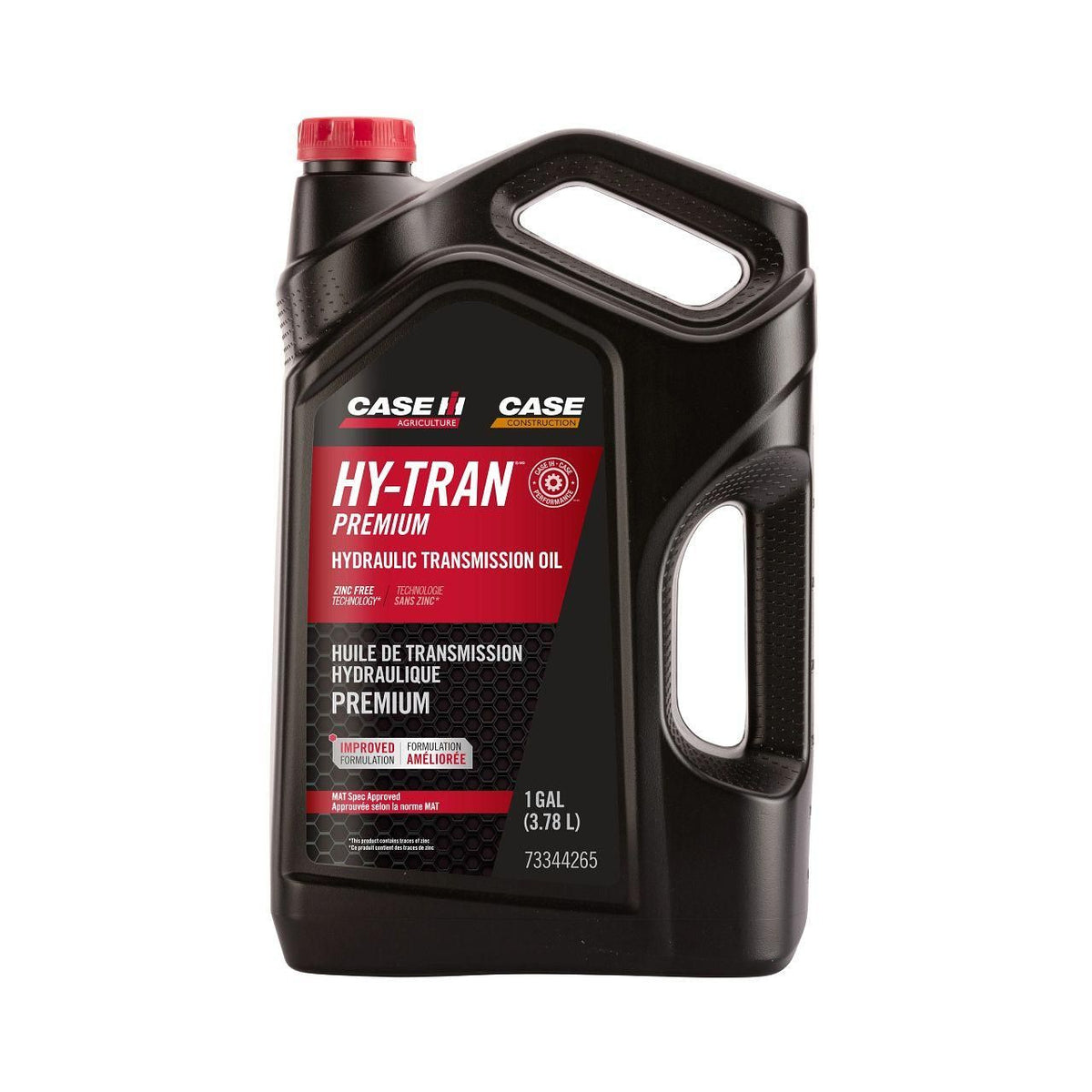 73344265 - OEM TRAN PREMIUM HYDRAULIC TRANSMISSION OIL 1 GAL./3.78L - CASE CONSTRUCTION