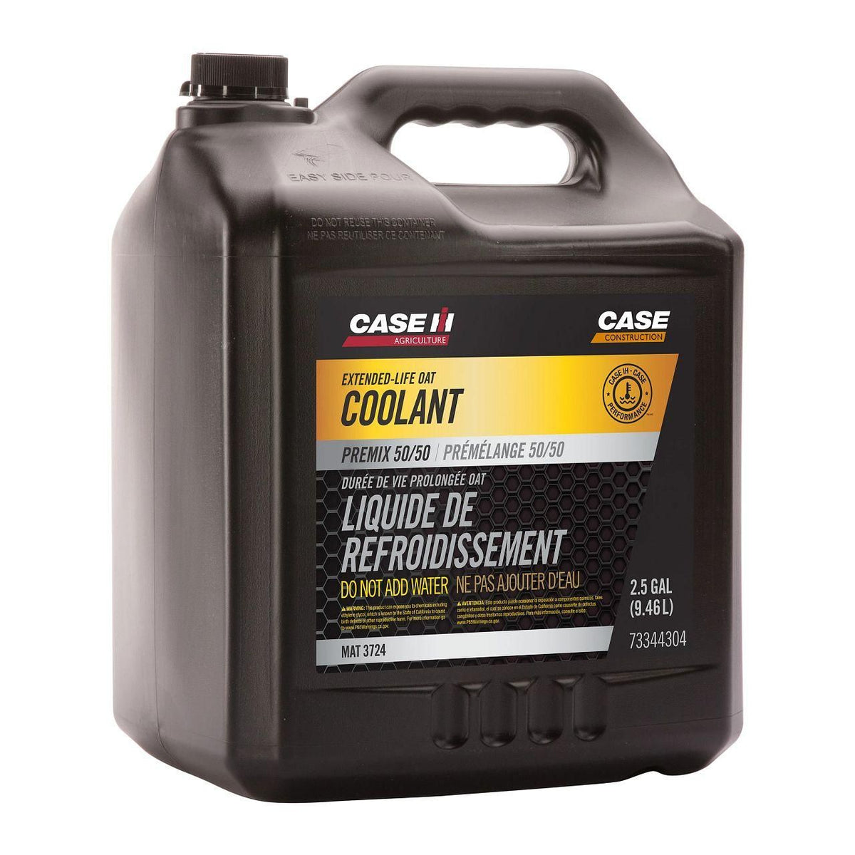 73344304 - OEM EXTENDED-LIFE OAT COOLANT/ANTIFREEZE - CASE CONSTRUCTION