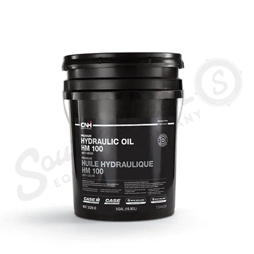 73344334 - OEM PREMIUM HYDRAULIC OIL HM 100 AW MAT 3529-D 5 GAL./18.92L - CASE CONSTRUCTION