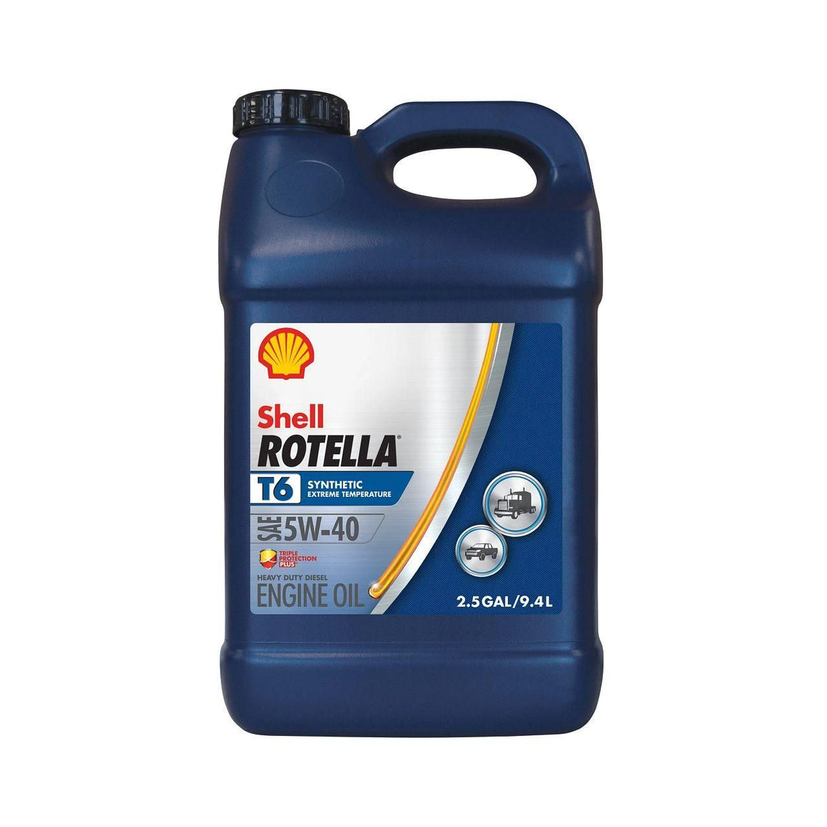 73344401 - OEM SHELL ROTELLA T6 DIESEL ENGINE OIL - CASE CONSTRUCTION