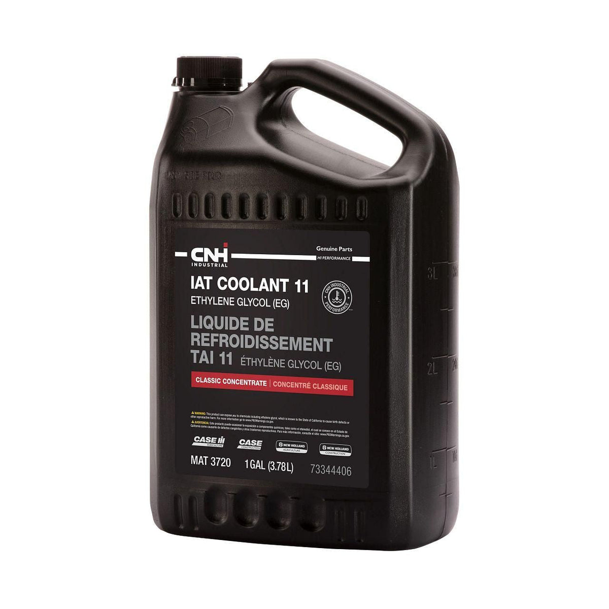 73344406 - OEM IAT COOLANT 11 CONCENTRATE MAT 3720 1 GAL./3.78L - CASE CONSTRUCTION