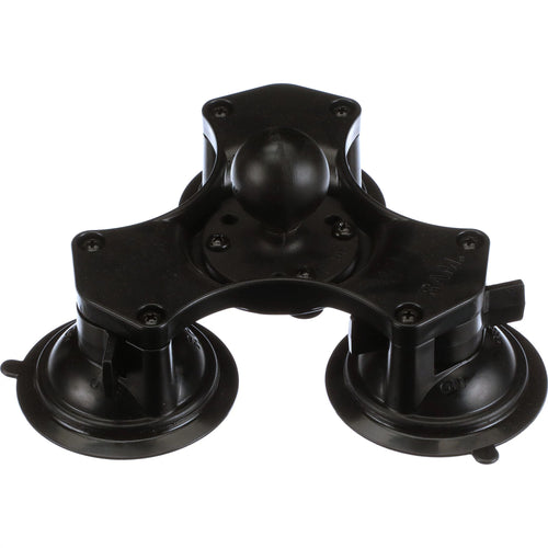73344508 - OEM RAM TWIST LOCK TRIPLE SUCTION CUP BASE w/ BALL - CASE CONSTRUCTION