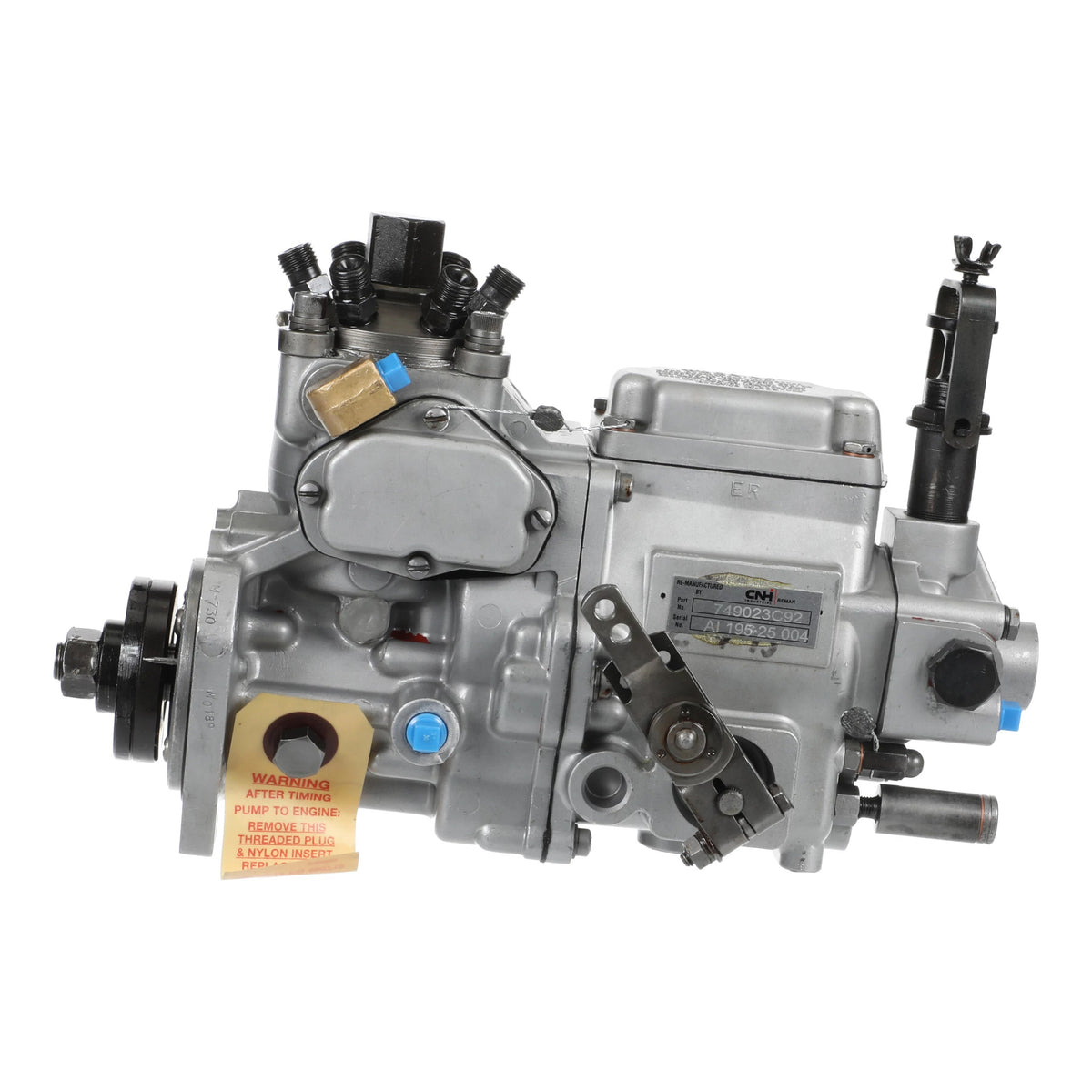 749023C92 - OEM REMANUFACTURED D-312 FUEL INJECTION PUMP - CASE CONSTRUCTION