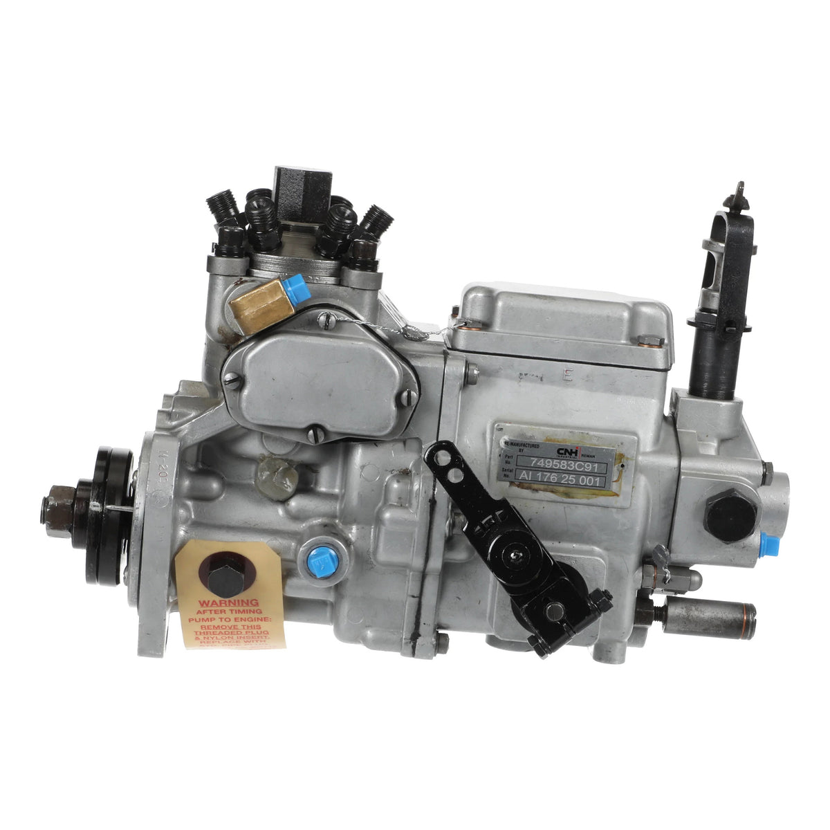 749583C91 - OEM REMANUFACTURED FUEL INJECTION PUMP - CASE CONSTRUCTION