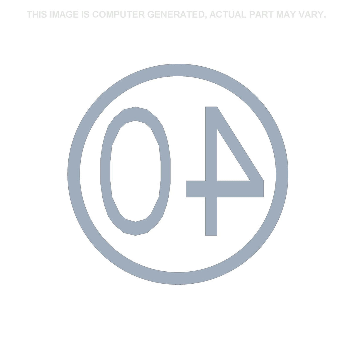76048337 - OEM Decal - Case Construction