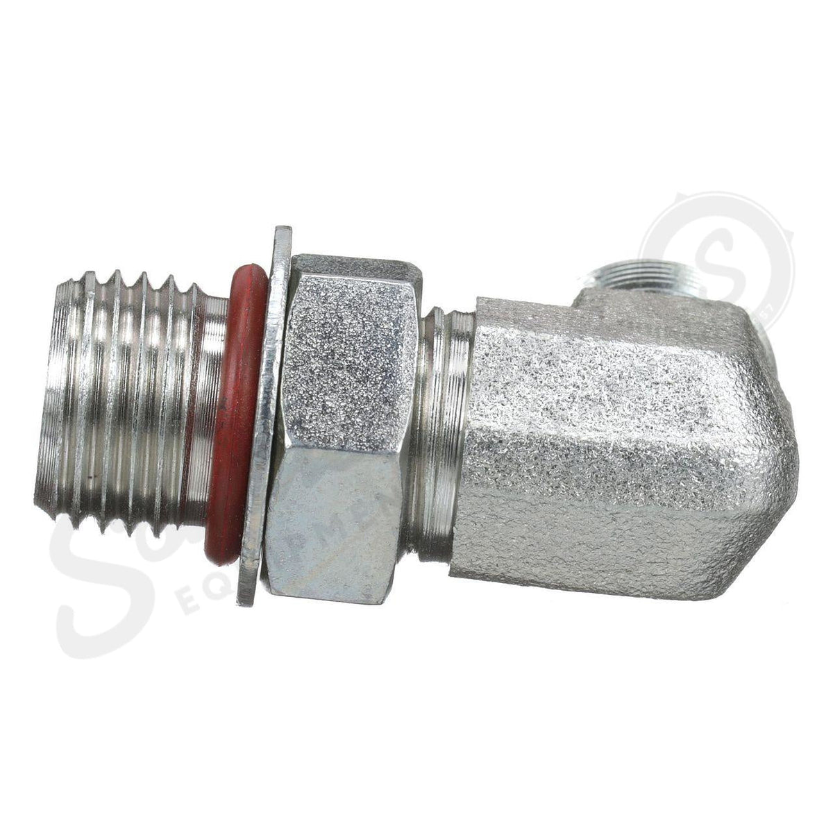 76344 - OEM 9/16IN-18 JIC X 9/16IN-18 ORB 90 DEGREE ELBOW FITTING - CASE CONSTRUCTION