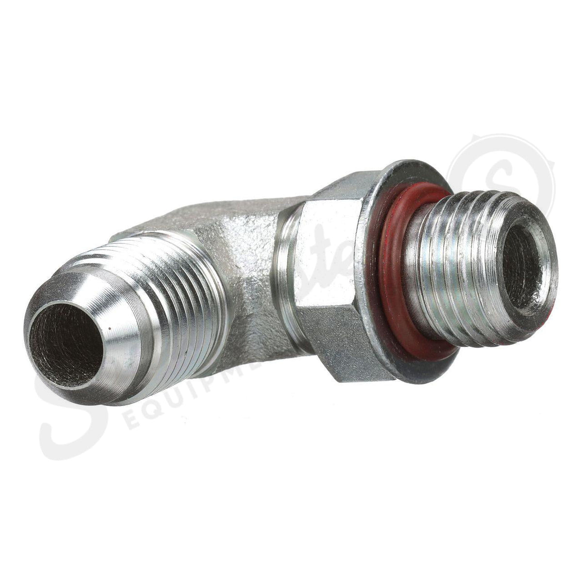 76344 - OEM 9/16IN-18 JIC X 9/16IN-18 ORB 90 DEGREE ELBOW FITTING - CASE CONSTRUCTION