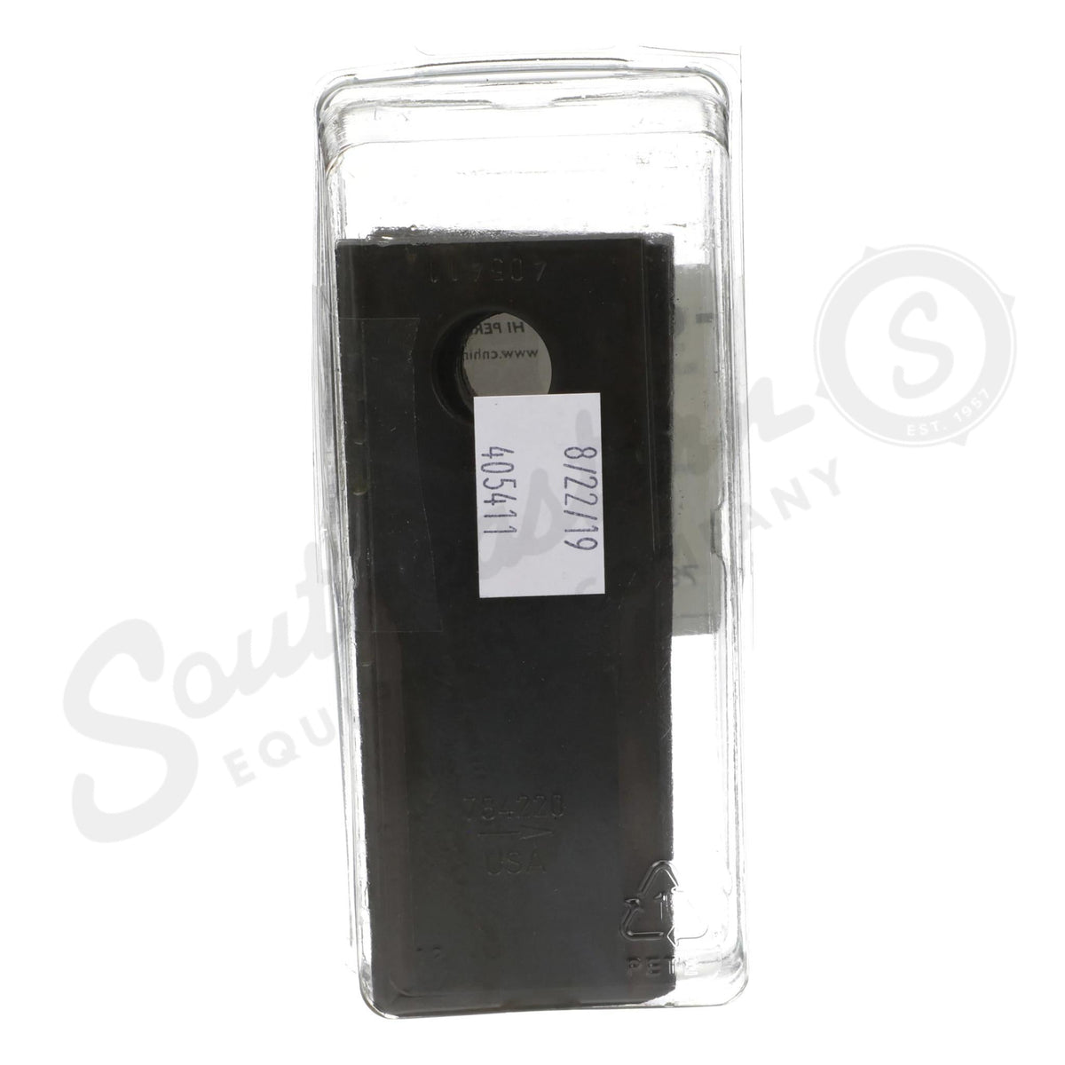 784220 - OEM ROTARY DISC MOWER KNIFE 10 DEGREE COUNTERCLOCKWISE - CASE CONSTRUCTION