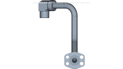 79113874 - OEM RIPPER LIFT CYLINDER TUBE LEFT-HAND 12 MM ID X 16 MM OD - CASE CONSTRUCTION
