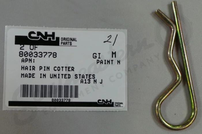 80033778 - OEM SPLIT COTTER PIN - CASE CONSTRUCTION
