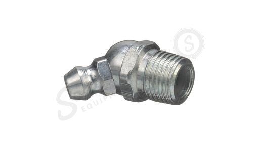 80717 - OEM NIPPLE LUBE LF 1/8 X 45 - CASE CONSTRUCTION