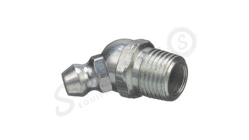 80717 - OEM NIPPLE LUBE LF 1/8 X 45 - CASE CONSTRUCTION