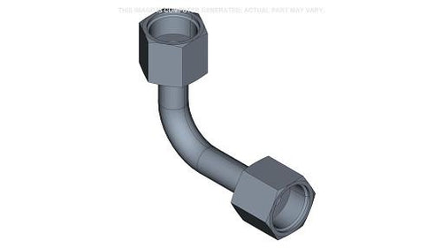 82850840 - OEM TRANSMISSION OIL TRANSFER TUBE 9 MM ID X 12 MM OD X 54.6 MM L - CASE CONSTRUCTION