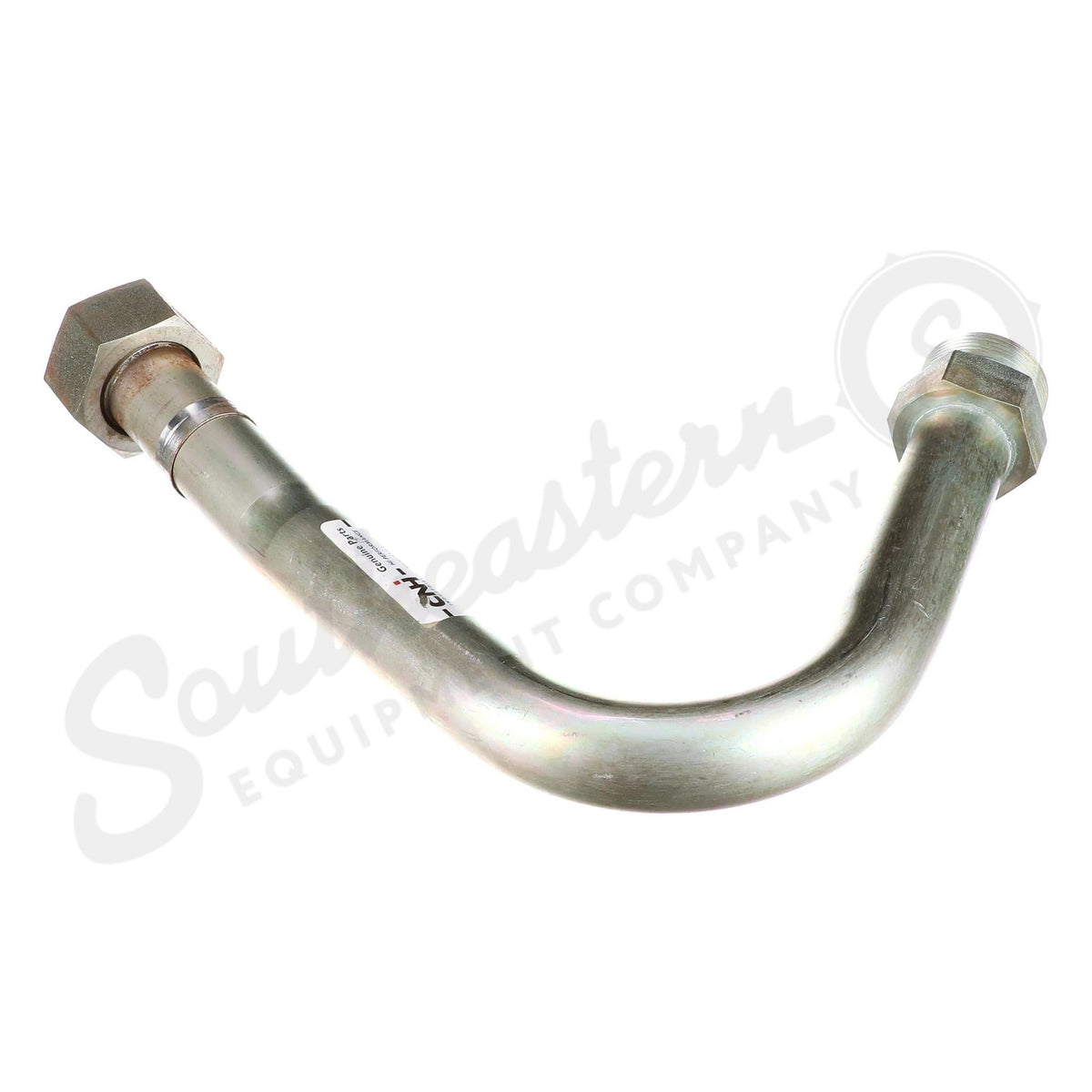 84140823 - OEM HYDRAULIC SUPPLY TUBE PLATED 32MM OD - CASE CONSTRUCTION