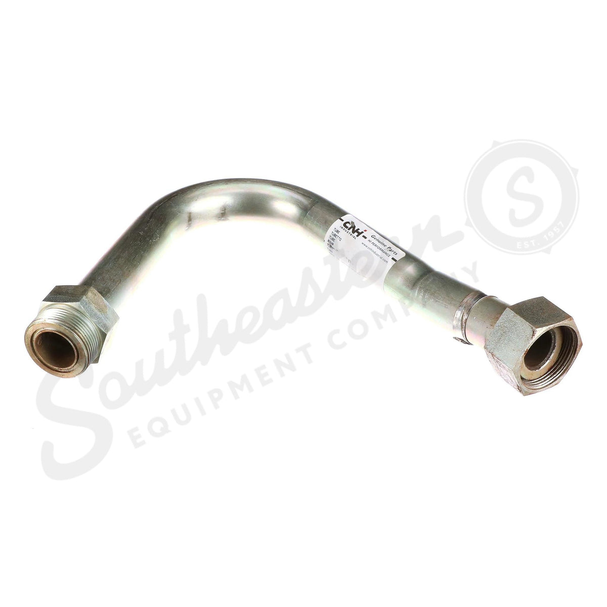 84140823 - OEM HYDRAULIC SUPPLY TUBE PLATED 32MM OD - CASE CONSTRUCTION