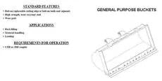 84144004 - OEM BUCKET - CASE CONSTRUCTION