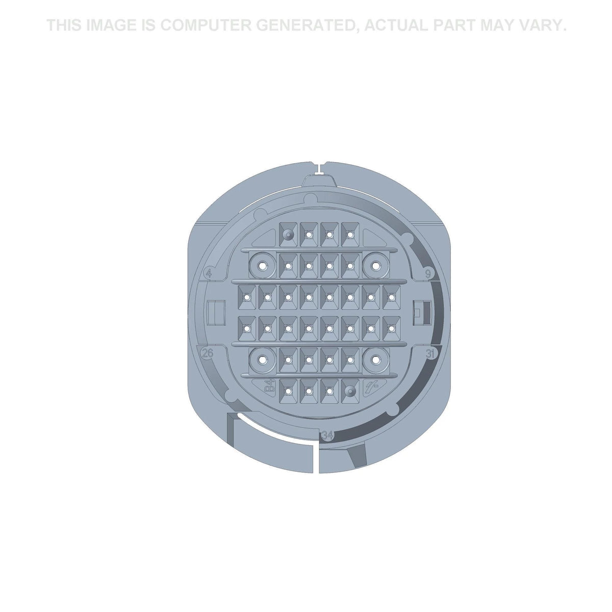 84146290 - OEM ELEC CONNECTOR - CASE CONSTRUCTION