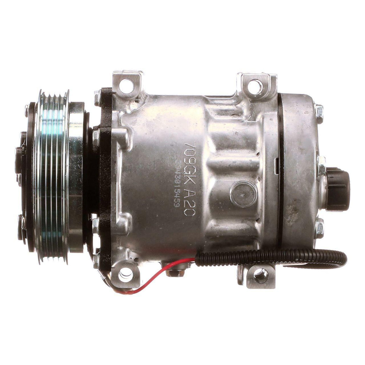 84159488 - OEM AC COMPRESSOR W/ PULLEY 12V 43-WATT - CASE CONSTRUCTION