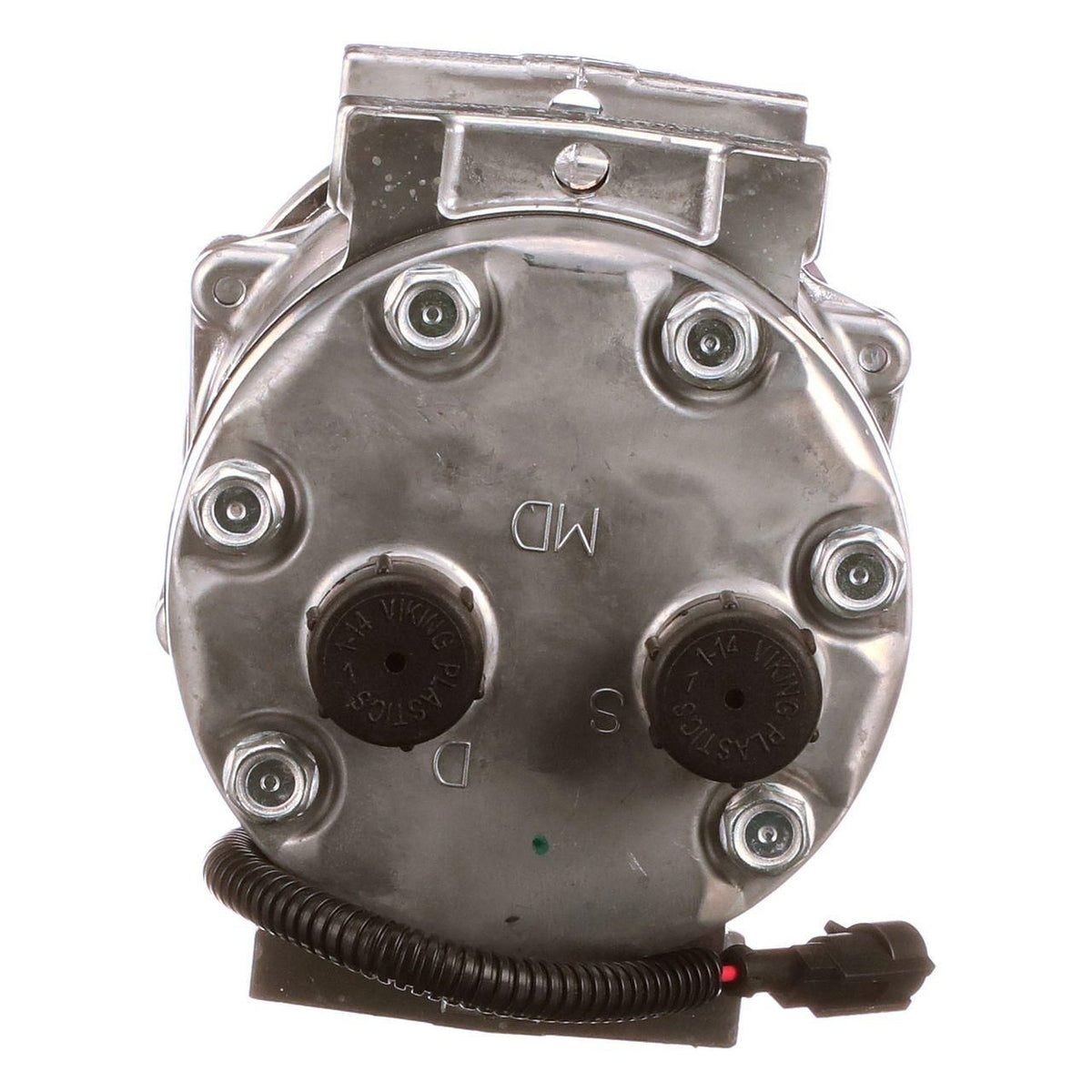84159488 - OEM AC COMPRESSOR W/ PULLEY 12V 43-WATT - CASE CONSTRUCTION