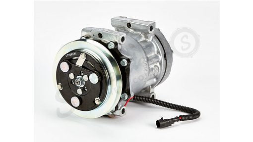 84159489 - OEM AIR CONDITIONING COMPRESSOR W/ CLUTCH & PULLEY 12V - CASE CONSTRUCTION