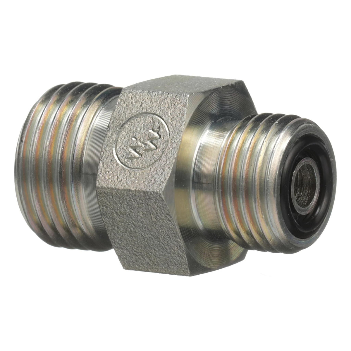 84188429 - OEM FITTING UNION 1/4IN TO 3/8IN O-RING FACE SEAL - CASE CONSTRUCTION