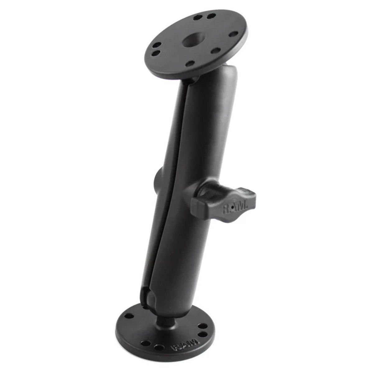 84189824 - OEM RAM UNIVERSAL DOUBLE BALL MOUNT w/ TWO ROUND PLATES - CASE CONSTRUCTION