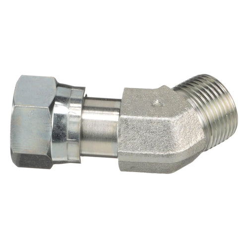 84214050 - OEM ELBOW 45 DEGREE SWIVEL 16MM ORFS - CASE CONSTRUCTION
