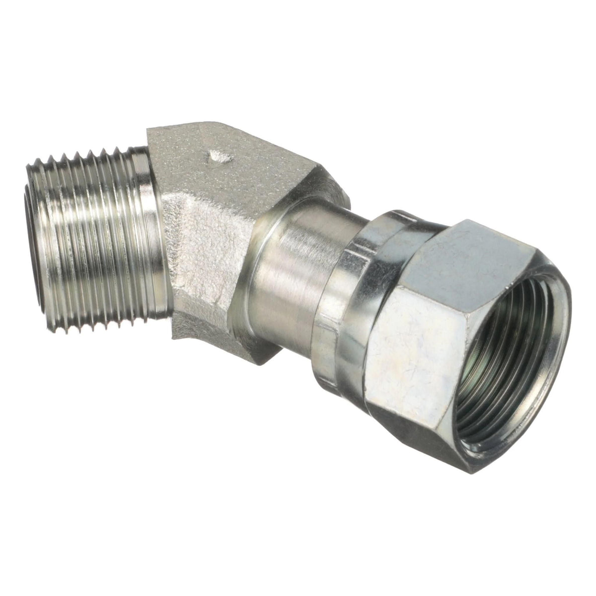 84214050 - OEM ELBOW 45 DEGREE SWIVEL 16MM ORFS - CASE CONSTRUCTION