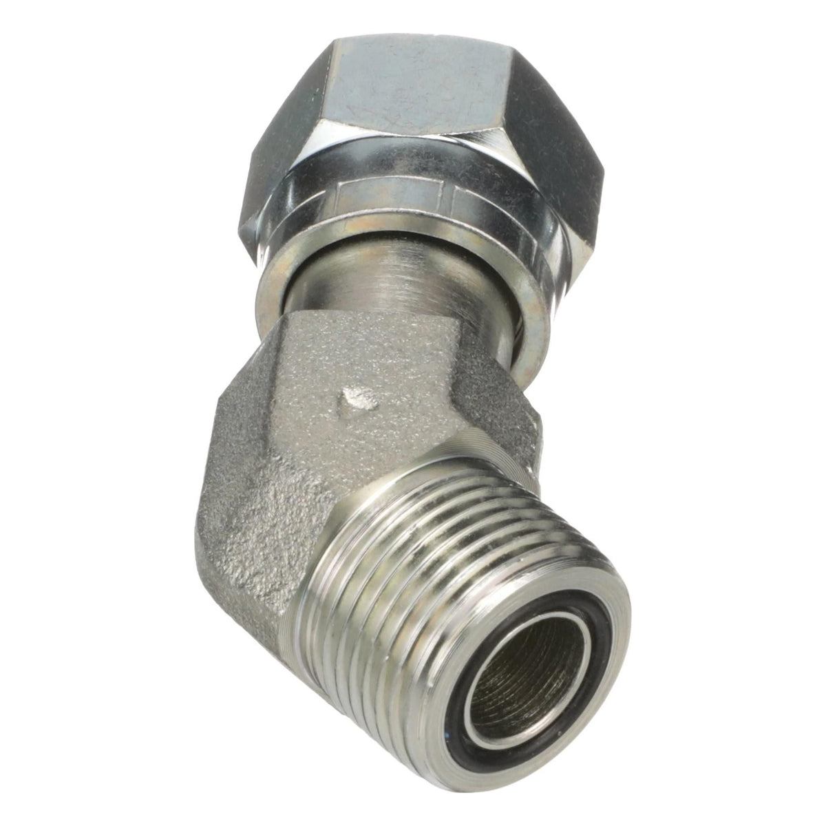 84214050 - OEM ELBOW 45 DEGREE SWIVEL 16MM ORFS - CASE CONSTRUCTION