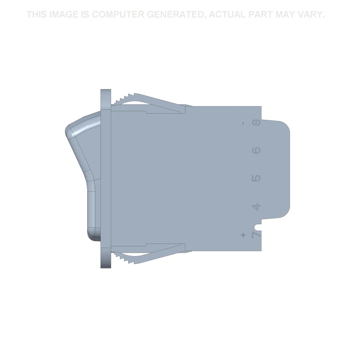 84222280 - OEM SWITCH WINDSHIELD W - CASE CONSTRUCTION