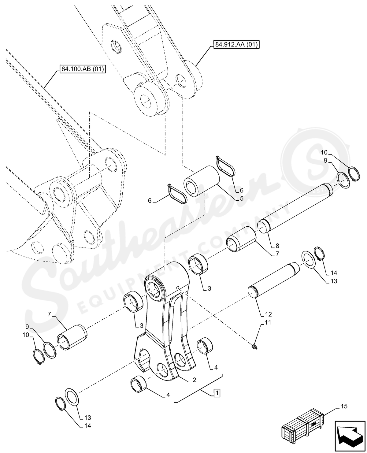84231927 - OEM SHIM SPACER - CASE CONSTRUCTION