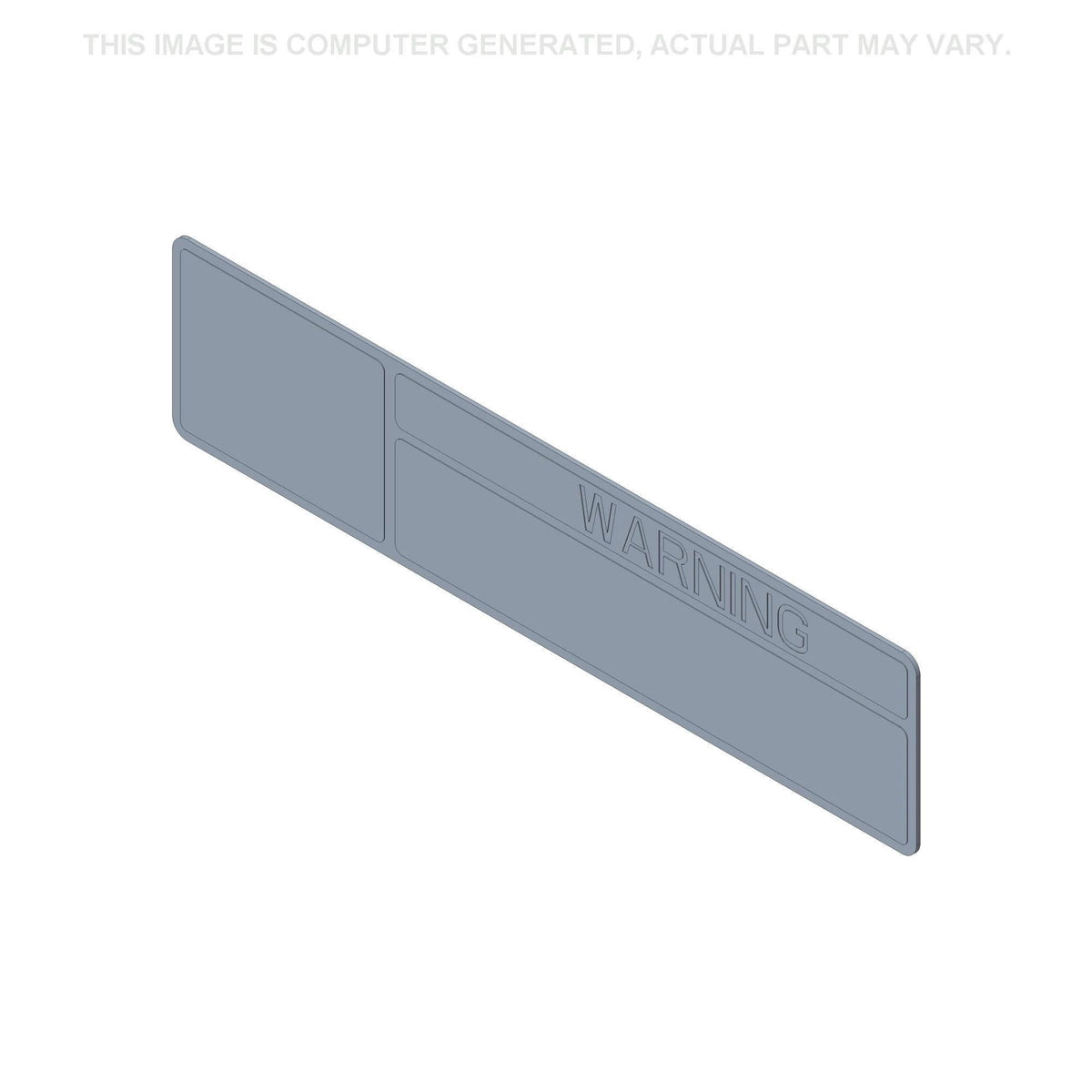84242780 - OEM WARNING DECAL - CASE CONSTRUCTION