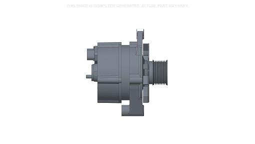84254289 - OEM ALTERNATOR w/ PULLEY 12-VOLT 120-AMP - CASE CONSTRUCTION