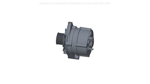 84254289 - OEM ALTERNATOR w/ PULLEY 12-VOLT 120-AMP - CASE CONSTRUCTION