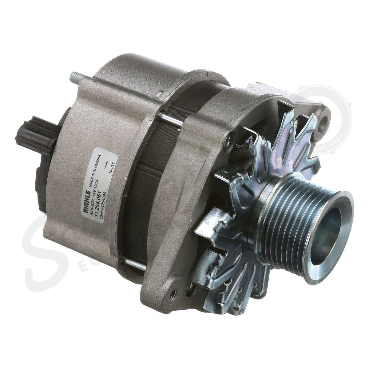 84254290 - OEM ALTERNATOR W/ PULLEY 12V 120A - CASE CONSTRUCTION