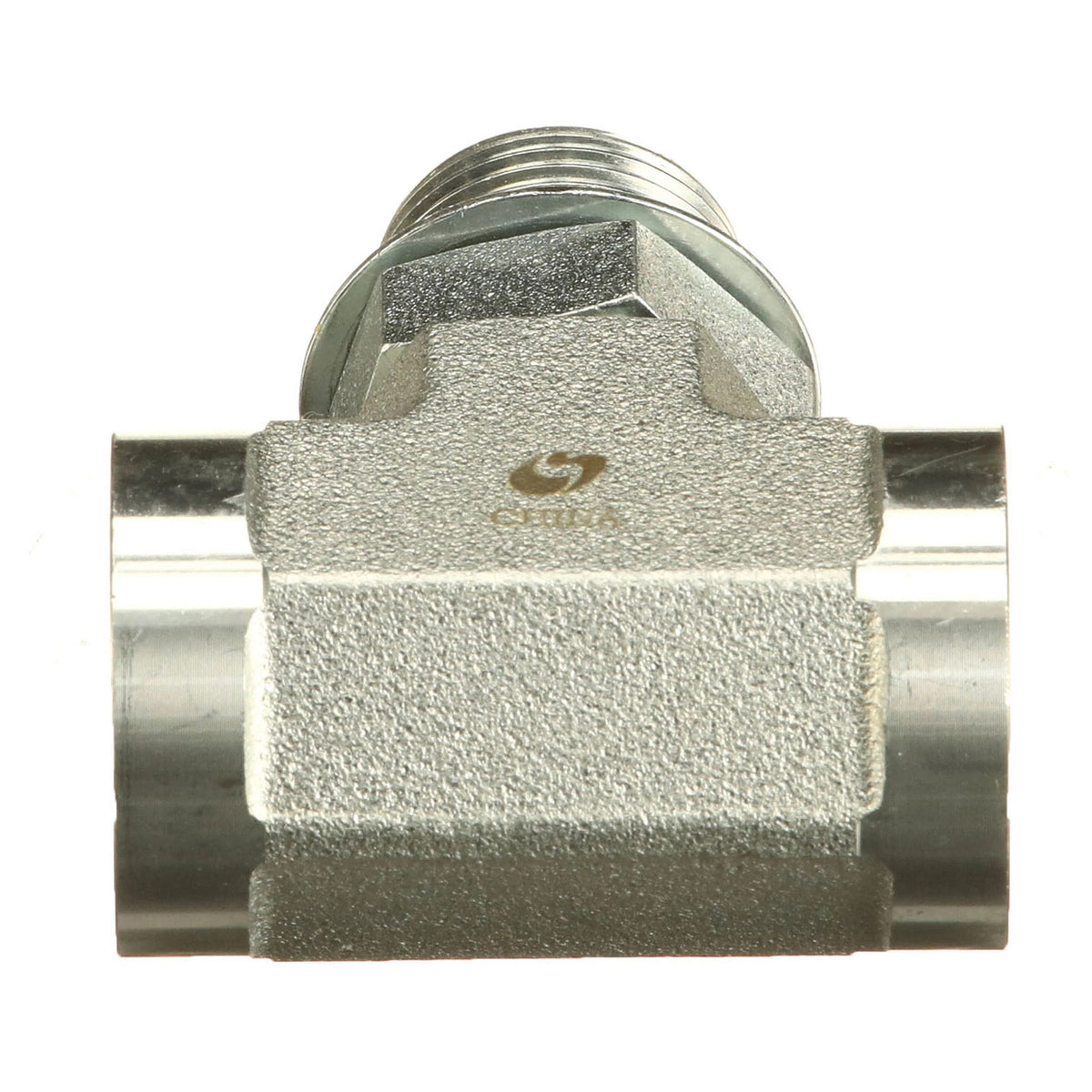 84255994 - OEM TEE FITTING ADJ 12 ORB - CASE CONSTRUCTION