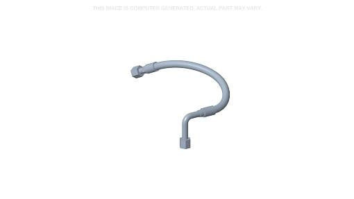 84256418 - OEM LOAD CHECK VALVE TUBE TO BACKHOE VALVE 10 MM ID X 455 MM L - CASE CONSTRUCTION
