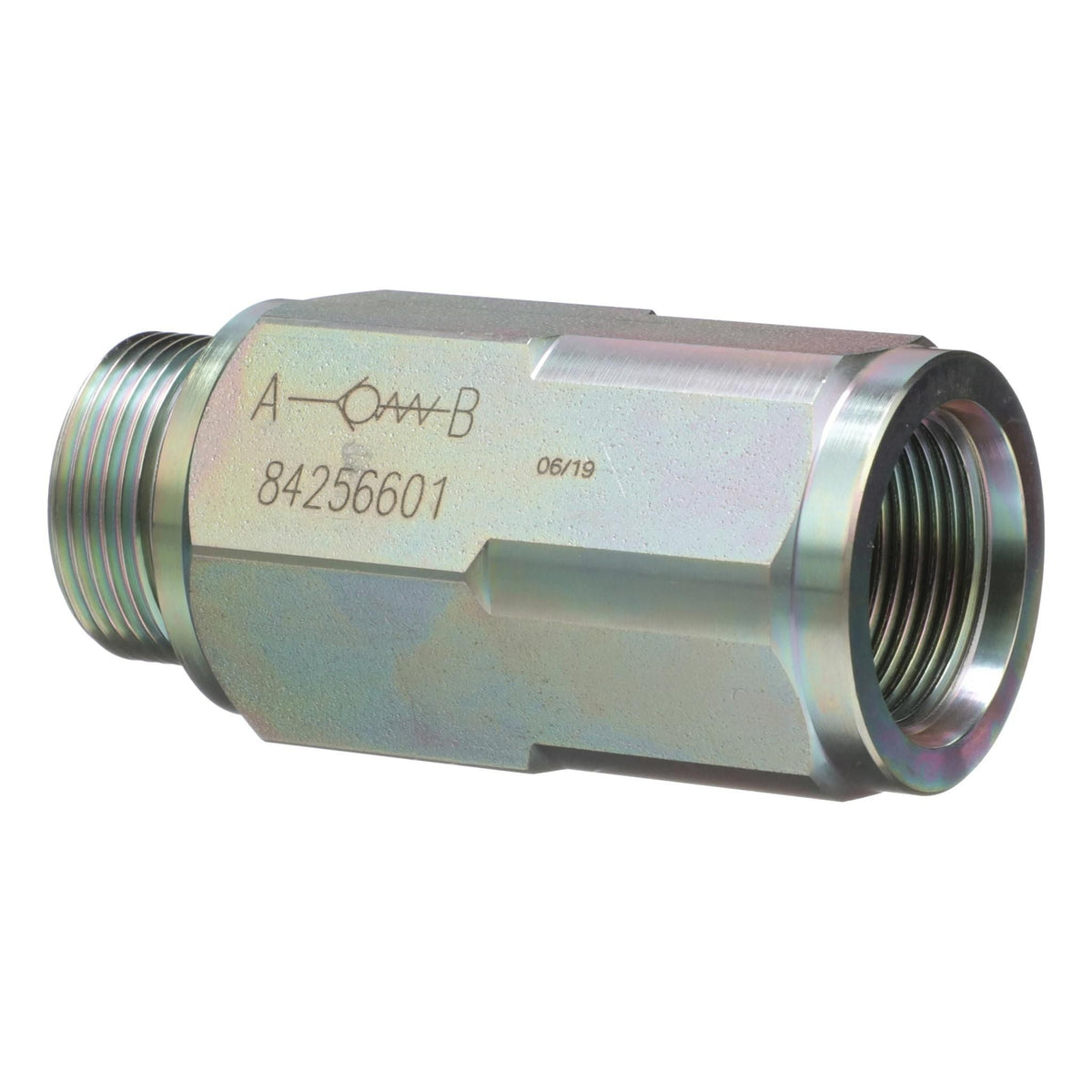 84256601 - OEM BACKHOE PRESSURE CHECK VALVE - CASE CONSTRUCTION