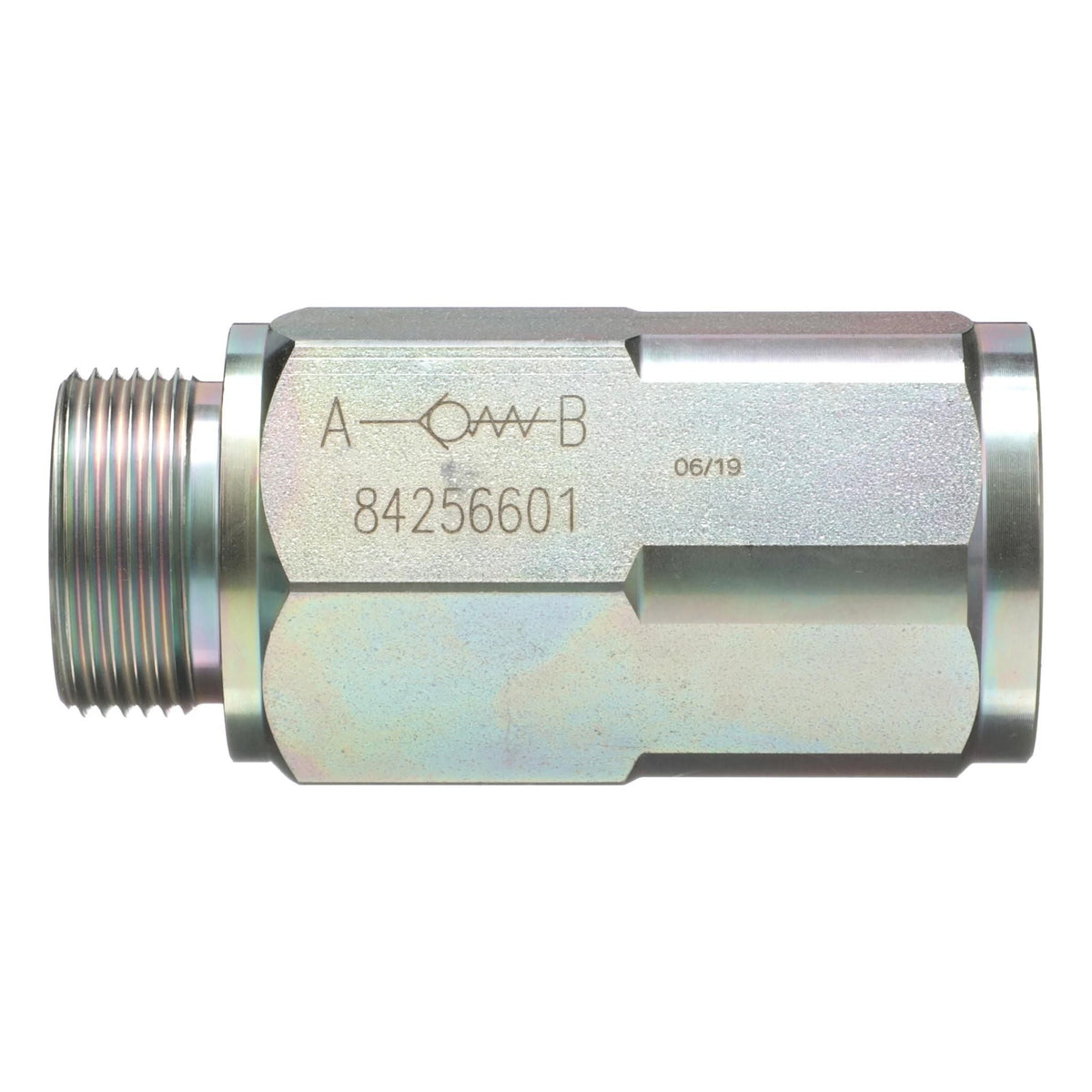 84256601 - OEM BACKHOE PRESSURE CHECK VALVE - CASE CONSTRUCTION