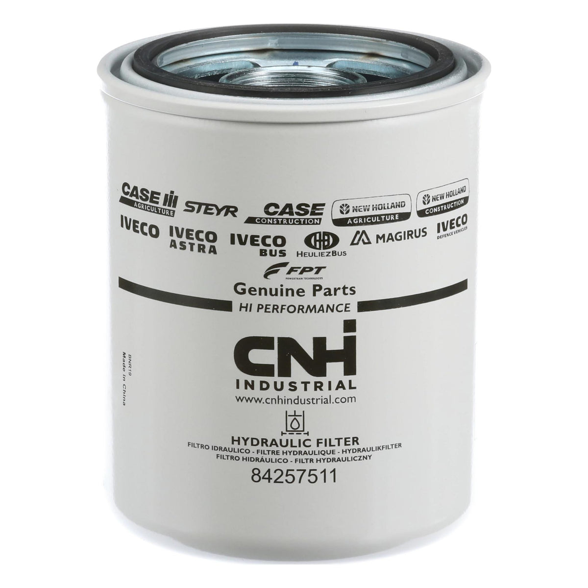 84257511 - OEM HYDRAULIC OIL FILTER SPIN-ON 136MM OD X 175MML - CASE CONSTRUCTION
