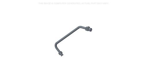 84259444 - OEM OIL COOLER OUTLET TUBE 25.4 MM OD - CASE CONSTRUCTION