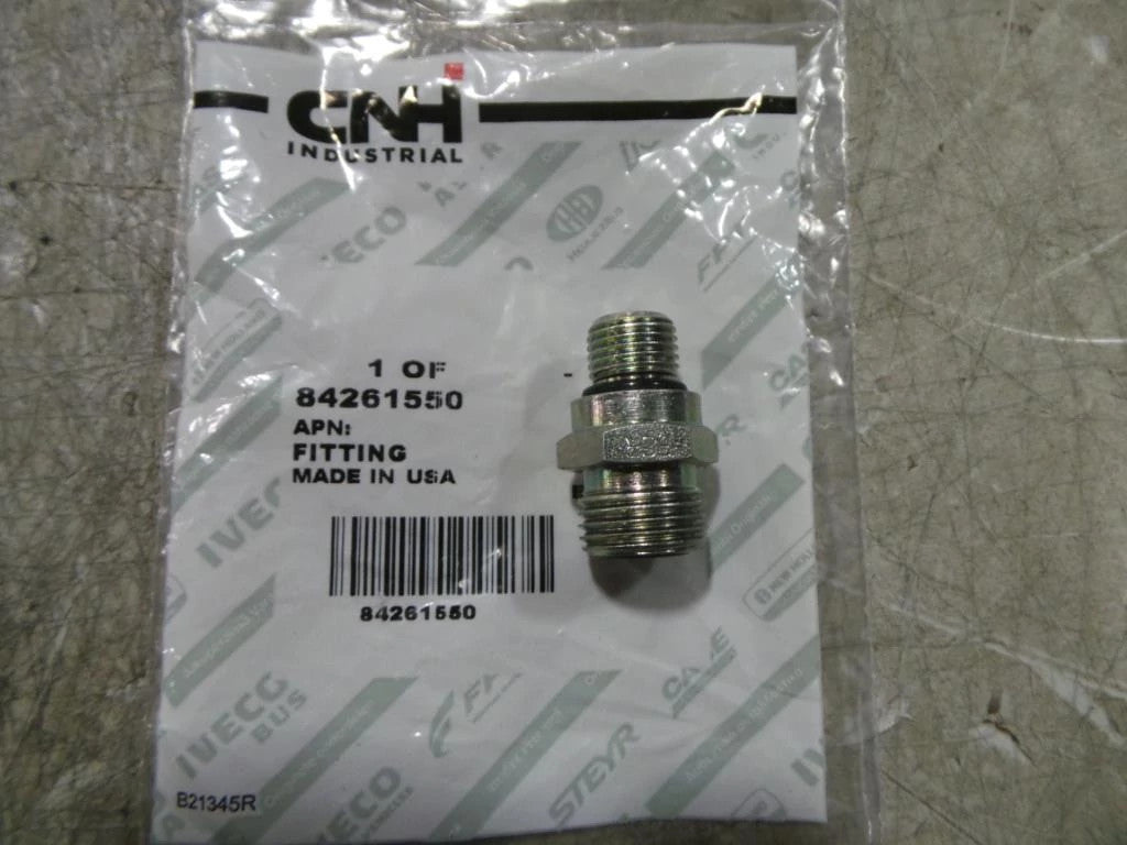 84261550 - OEM FITTING CONNECTOR HYD 11/16-18 ORFS - - CASE CONSTRUCTION
